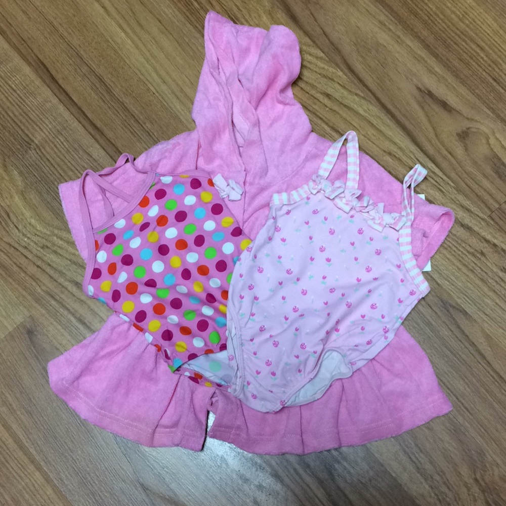 💕price drop💕3 pieces-Girls 24 month bathing suit